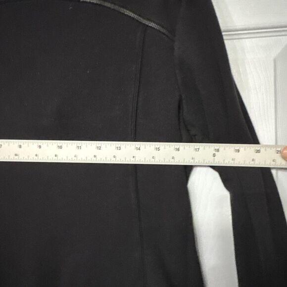 Athleta Black Hooded Jacket - Picture 6 of 7